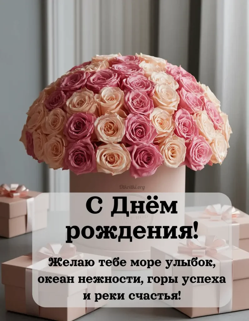 Открытки с днем рождения женщине