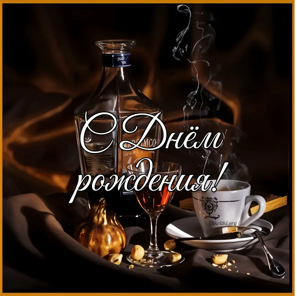Ретро стиль, открытка мужчине